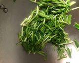 蒜香A菜的食譜步驟3照片