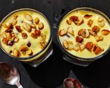 A picture of step 10 of Custard Fruit trifle.