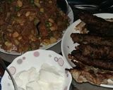 صورة لخطوة 5 من وصفة رزاحمر مع حشوه روعه😋❤