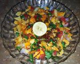 A picture of step 6 of Khati mithi chaat.