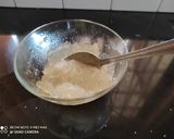 A picture of step 1 of Bournvita pudding.