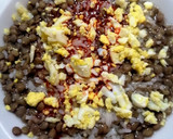 Foto del paso 7 de la receta: Lentejas con arroz, huevo molido y algo más