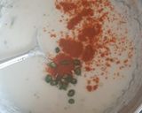 A picture of step 3 of Ground rice flour chilla.