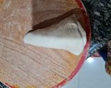 A picture of step 3 of Crispy paratha.