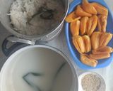 Foto langkah ke 5 dari resep Ketan Nangka Thai (Jackfruit Sticky Rice (metode 5.30.7).