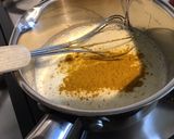 Une image de l'étape 4 de Sauce crème au curry et parmesan (pour pâtes,riz et poissons).