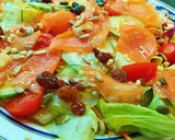 Foto del paso 7 de la receta: Ensalada de verduras con salmón