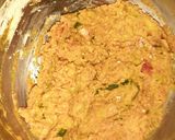 A picture of step 2 of Lauki kabab.