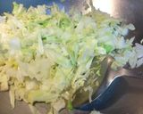高麗菜炒冬粉的食譜步驟2照片