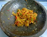 Foto langkah ke 4 dari resep Sambel Korek Rawit Ijo.