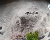 A picture of step 2 of Mix flours Khichu (in Pressure cooker).
