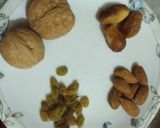 A picture of step 2 of Umm Ali with left over bread corners.