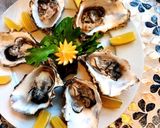 A picture of step 1 of Two options for serving fresh oysters.