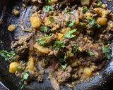 A picture of step 8 of Mete Singhara / Chicken Liver Singhara.