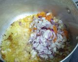 A picture of step 2 of Green gram stew#4weeks challenge.