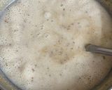 A picture of step 4 of Bajare Ki Raab (A warm kulhad of Bajre Ki Raab is pure comfort).