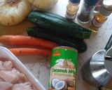 Foto del passaggio 1 della ricetta Riso basmati e pollo al curry con verdure