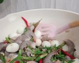 Foto langkah ke 2 dari resep Tumis Tauco Udang.