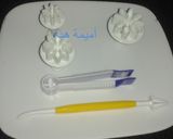 صورة لخطوة 1 من وصفة 2 حليوات اللوز