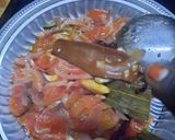 A picture of step 5 of Shahi paneer matar masala.