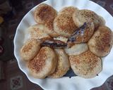 Hình bước làm 2 của món Bánh nếp nhân đậu đen