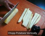 क्रिस्पी फ्रेंच फ्राइज (Crispy french fries recipe in Hindi) रेसिपी चरण 2 फोटो