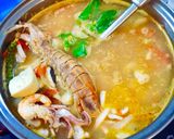 Hình bước làm 4 của món Lẩu Hải Sản