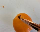 Halloween jack o lantern sushi recipe step 4 photo