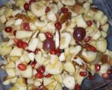 A picture of step 6 of Mix seasonal fruits chat.