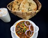 A picture of step 11 of Chole Kulche.