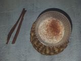 Cappucino with cinnamon