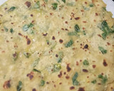 மேத்தி தேப்லா (வெந்தய கீரை தேப்லா) ரெசிபி ஸ்டேப் 4 புகைப்படம்