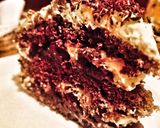 Φωτογραφία βήματος 5 της συνταγής Black Forest με μασκαρπόνε και έτοιμο παντεσπάνι !