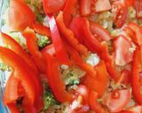 Egyszerű zöldsèges lazanje recept fázis 4 fotója