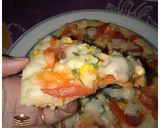 Foto langkah ke 6 dari resep Saus bechamel pengganti mozarella (pizza).