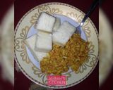 A picture of step 3 of Boiled yam and egg sauce.