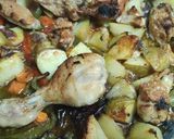 Foto del paso 5 de la receta: Pollo asado al horno con cerveza