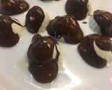 Foto del paso 4 de la receta Mini-quesos de burgos cubiertos de chocolate sin azúcar BLW (+9 M)