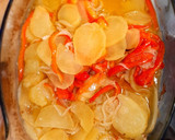 Foto del paso 4 de la receta: Lubina a la espalda con verduras