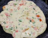 सूजी का चीला(suji ka cheela recipe in Hindi) रेसिपी चरण 3 फोटो