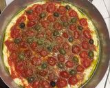 A picture of step 6 of Focaccia Barese.