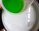 Foto langkah ke 1 dari resep Puding Santan Sirup Melon.