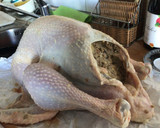Foto del paso 10 de la receta: Pavo asado relleno ¡Receta de Navidad!