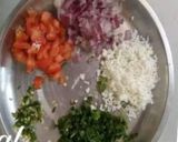 A picture of step 2 of Fried Rice in Onion & Coriander.