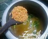 A picture of step 2 of Amchur Khatti Dal.