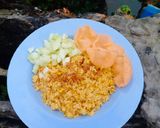 Foto langkah ke 3 dari resep Nasi Goreng Kunyit.