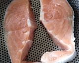 A picture of step 1 of Oven Cooked Salmon.