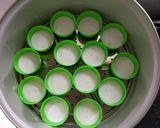 Foto langkah ke 6 dari resep Kue Lapis Pandan Mini.