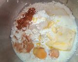 Fahéjas-almás márvány sütemény recept fázis 2 fotója