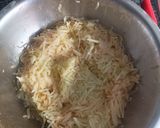 Foto del paso 1 de la receta: Patacón de patata y calabacín frito